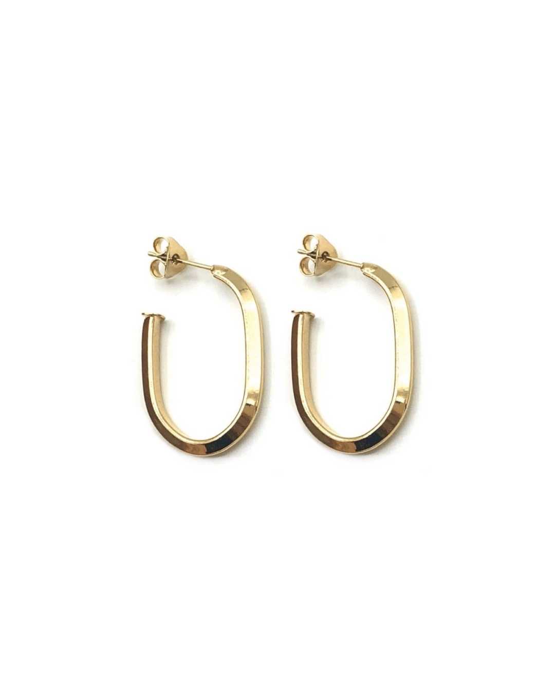 Iside Oval Hoops 3 cm