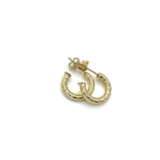 Coppia Turtle Hoops 1,5 cm