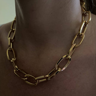 Square XL chain Necklace