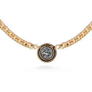 Big Zodiac Groumette Necklace