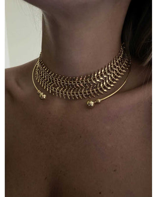 Fishbone Necklace