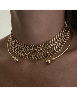 Fishbone Necklace